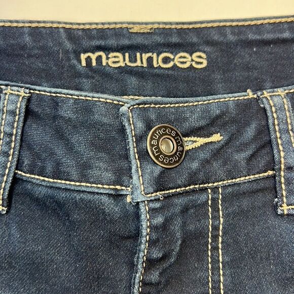 Maurices Women’s Dark Blue Skinny Jeans Size XS - Picture 3 of 7